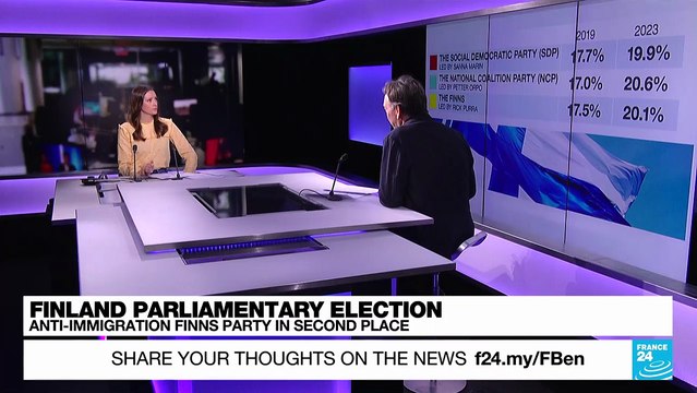 Finland parliamentary election: PM Marin concedes defeat to right-wing national coalition