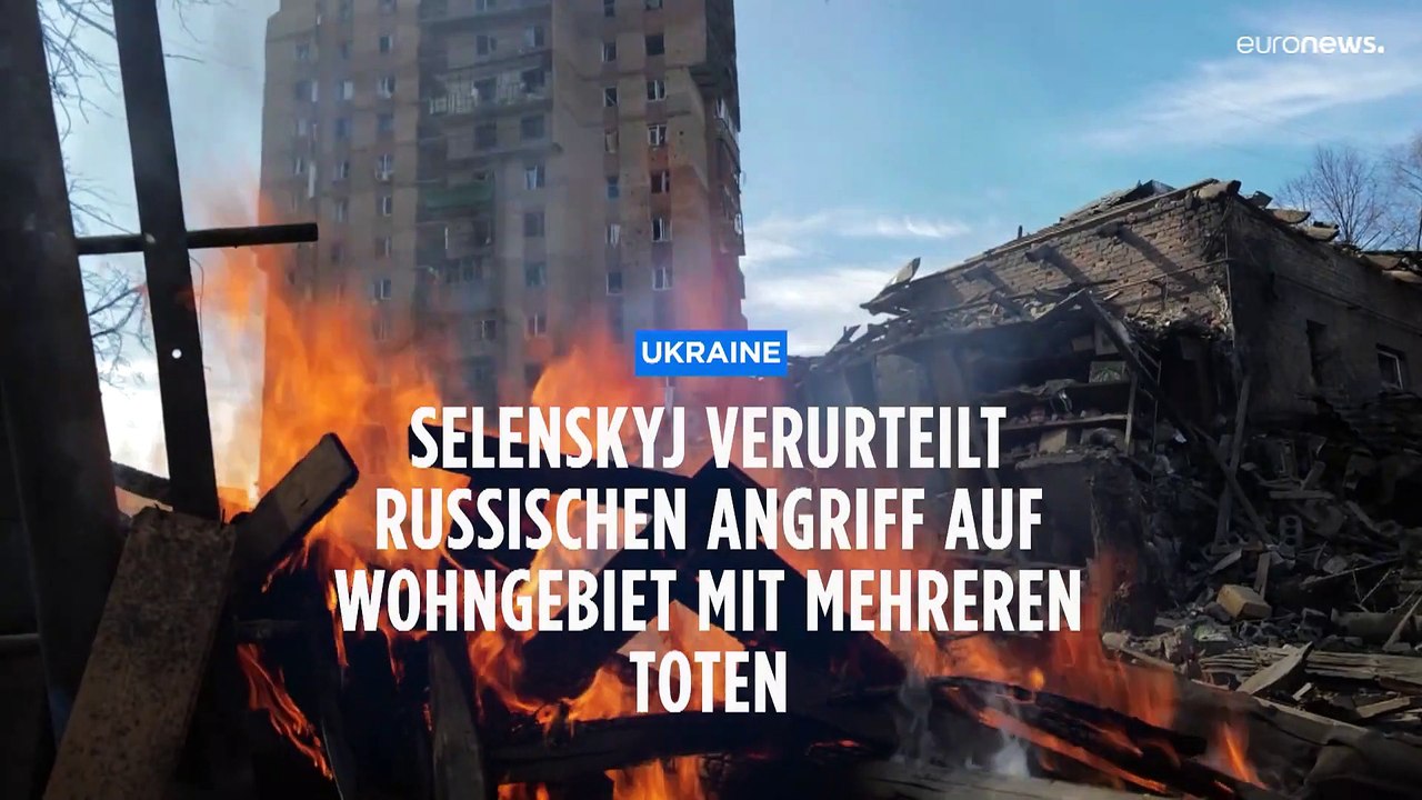 'Für den bösen Staat Normalität geworden': Kiew verurteilt Angriff auf Zivilisten