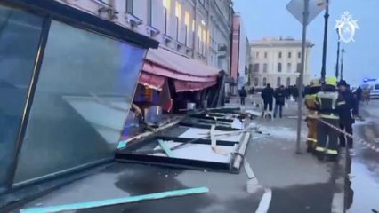 St. Petersburg'da patlama: 1 ölü, 31 yaralı