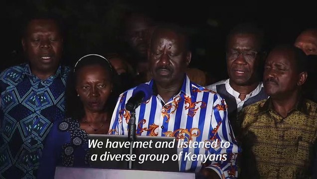 Kenyan opposition leader calls off anti-government protests