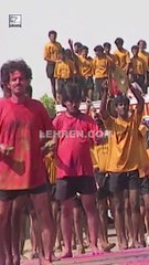 Sanjay Dutt On Sets Of Film Vaastav