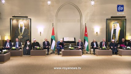 الرئيس الفلسطيني يشكر الملك لدعمه القضية الفلسطينية