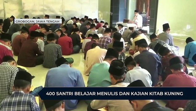 400 Santri Belajar Menulis dan kajian Kitab Kuning