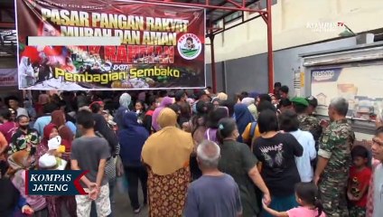 Harga Lebih Murah, Pak Rahman Diserbu Warga Semarang