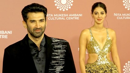 Rumoured Couple Aditya Roy Kapur & Ananya Panday At Event