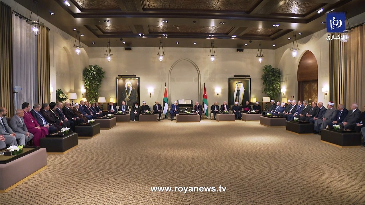 الملك للمقدسيين: يا  إخوان إحنا معكم