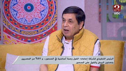 تعرف على أبرز أطباق الحلويات المفضلة لدى المصريين.. التفاصيل يكشفها الرئيس التنفيذي لشركة إجابات