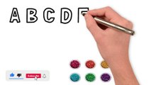 ABC English Alphabet Drawing and Coloring  Learn Alphabet Song for Kids, Toddlers #099