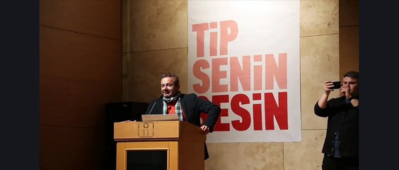 İrfan Değirmenci: TİP rozetimi, 68 kuşağının sembol isimlerinden, Deniz Gezmişlerin yoldaşı İl Başkanımız Sayın Tuncay Çelen'in elinden aldım