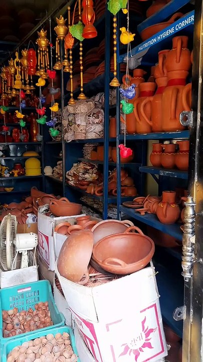 variety of local handmade Clay pottery and home décor sold in Odisha   Home Pottery Studio Set Up