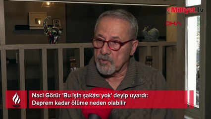 Naci Görür 'Bu işin şakası yok' deyip uyardı: Deprem kadar ölüme neden olabilir