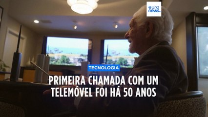 Primeira chamada com um telemóvel foi há 50 anos