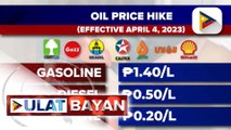 Oil price hike, ipatutupad ng mga kumpanya ng langis sa Martes