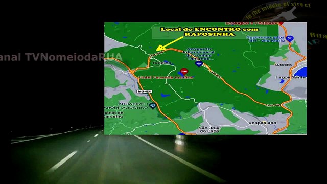 Raposa cruza estrada: As mentiras dos motoristas UBER em CONFINS, MG