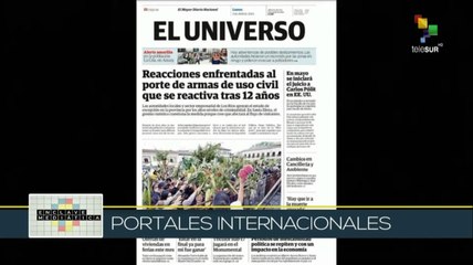 Enclave Mediática 03-04: Presidente de Ecuador reactiva porte de armas para uso civil