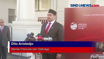 Dito Ariotedjo Dilantik jadi Menpora, Ini Arahan Presiden Jokowi