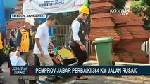 Gubernur Jawa Barat, Ridwan Kamil Tinjau Perbaikan Jalan Rusak Sepanjang 364 KM di Cirebon!