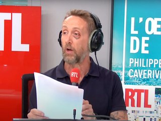 Philippe Caverivière explique en direct la raison de son impressionnant cocard