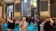 Ayasofya Camii'nin imparator kapısı koruma altına alındı