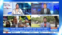 Juan Guaidó denuncia que existe una supuesta orden de captura en su contra