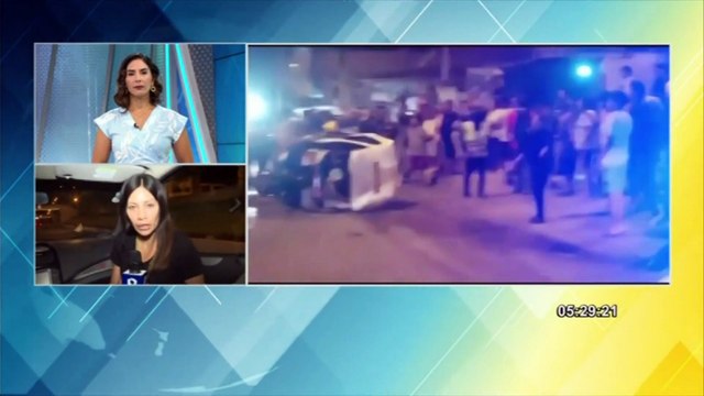 Chorrillos: vecinos incendian mototaxi de presuntos delincuentes