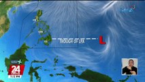 Magpapaulan ang trough ng LPA na namataan 1,850km silangan ng Mindanao - Weather update today (April 3, 2023) | 24 Oras