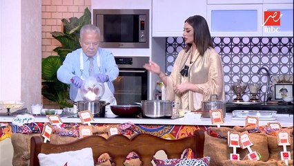 مقادير أحلى شوربة بصل ووصفة حشو فطيرة الفراخ مع الشيف حسن