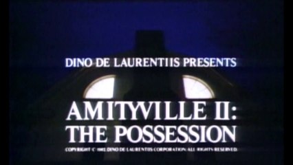 AMITYVILLE II LE POSSÉDÉ (1982) Teaser Américain