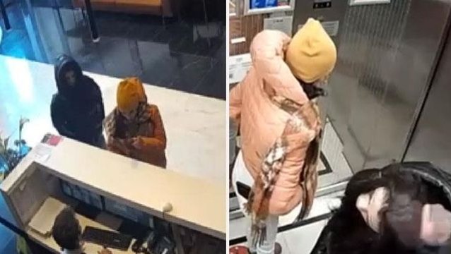 Lüks rezidansta milyonluk vurgun! Evde ne var ne yok çalan hırsız kadınlar kameraya takıldı
