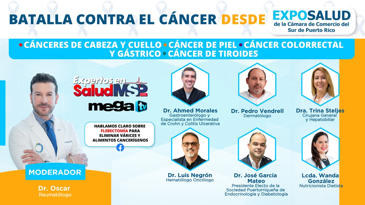 Batalla contra el cáncer desde ExpoSalud: cáncer de tiroides, gástrico, de piel y otros - #ExpertosEnSalud
