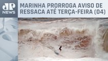 Onda gigante ‘engole’ surfistas no Rio de Janeiroi