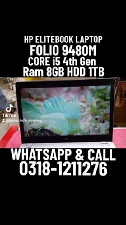 HP Elitebook Folio 9480m for sale