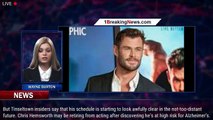 Chris Hemsworth taking on fewer acting roles after Alzheimer’s risk - 1breakingnews.com
