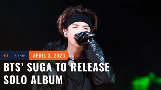 BTS’ Suga to release solo album ‘D-Day’