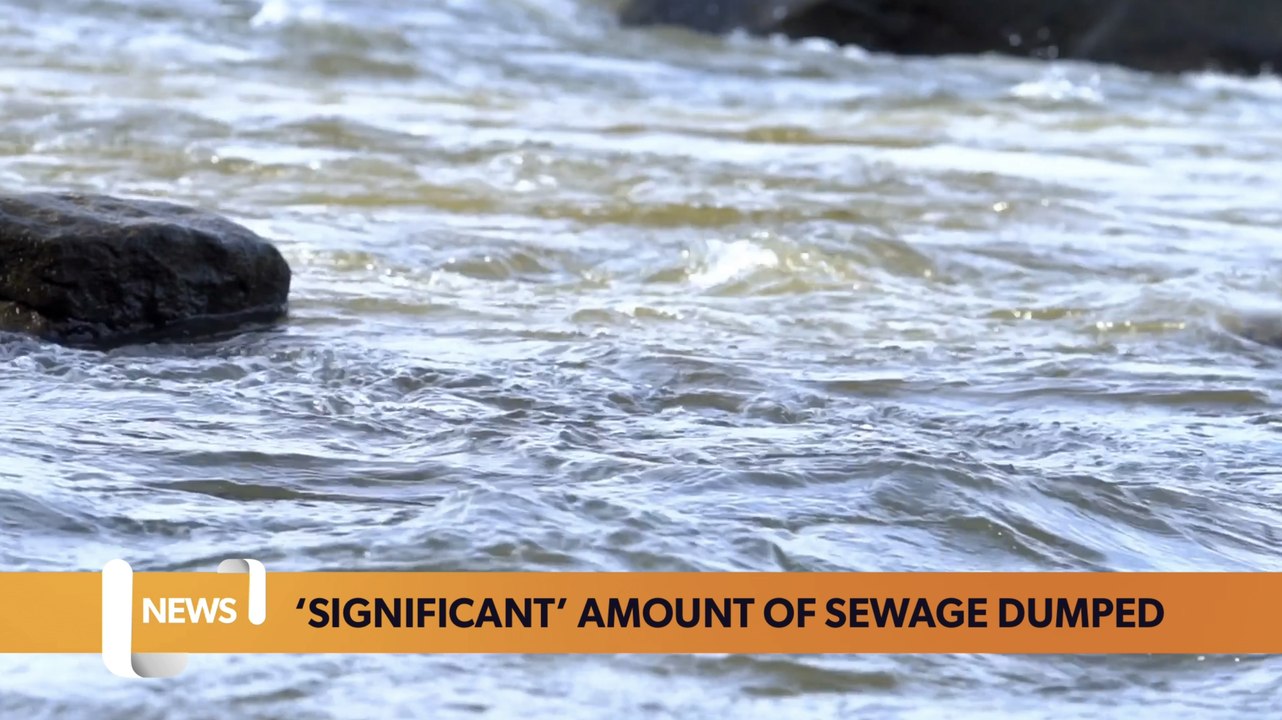 Wales headlines 3 April: Sewage dumped in Welsh waterways