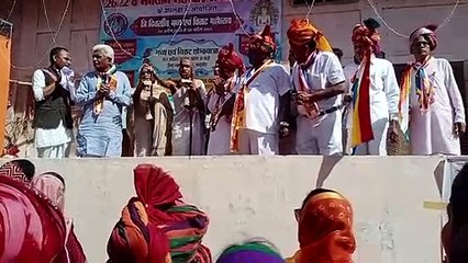 महावीर मय हुई थार नगरी, शोभायात्रा में शामिल हुए हजारों धर्मावलम्बी