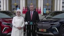 TOGG'da ilk teslimat Erdoğan'a