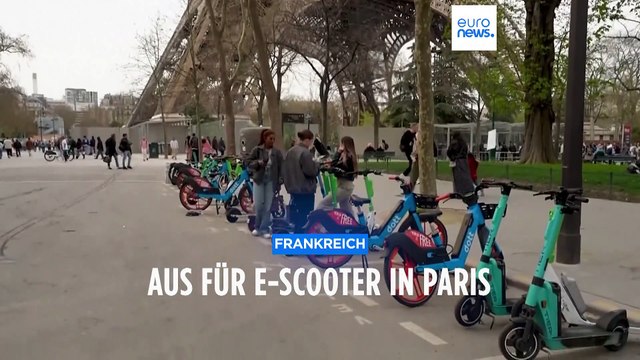 Adieu Trottinette: Paris sagt Nein zum E-Scooter, werden andere Städte folgen?