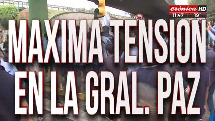 Colectiveros molieron a golpes a Sergio Berni