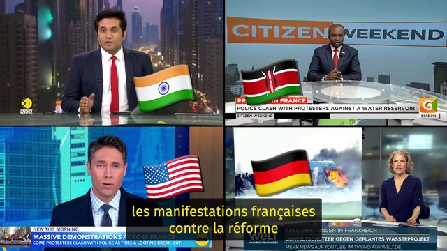 “C’est une guerre” : le maintien de l’ordre à la française vu de l’étranger