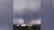 Footage shows large tornado near Little Rock, Arkansas