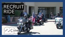 Bakersfield Recruit Ride sends off military recruits