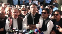 PTI Leaders Shah Mehmood & Asad Umar Media Talk at Supreme Court Islamabad | 03-04-23