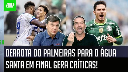 "JÁ FOI UM VEXAME! E, se o Palmeiras PERDER O TÍTULO pro Água Santa, será..." DERROTA é CRITICADA!