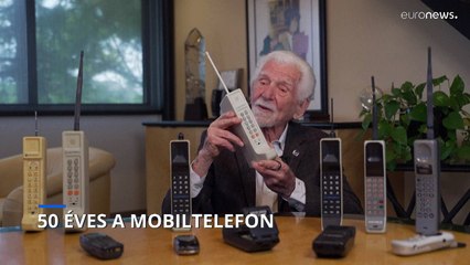 50 éves a mobiltelefon