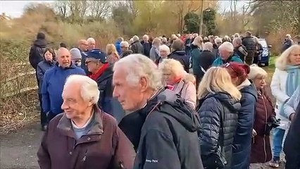 Neighbours claim they are 'distressed' over Home Office plans to house as many as 1,200 asylum seekers on their doorstep