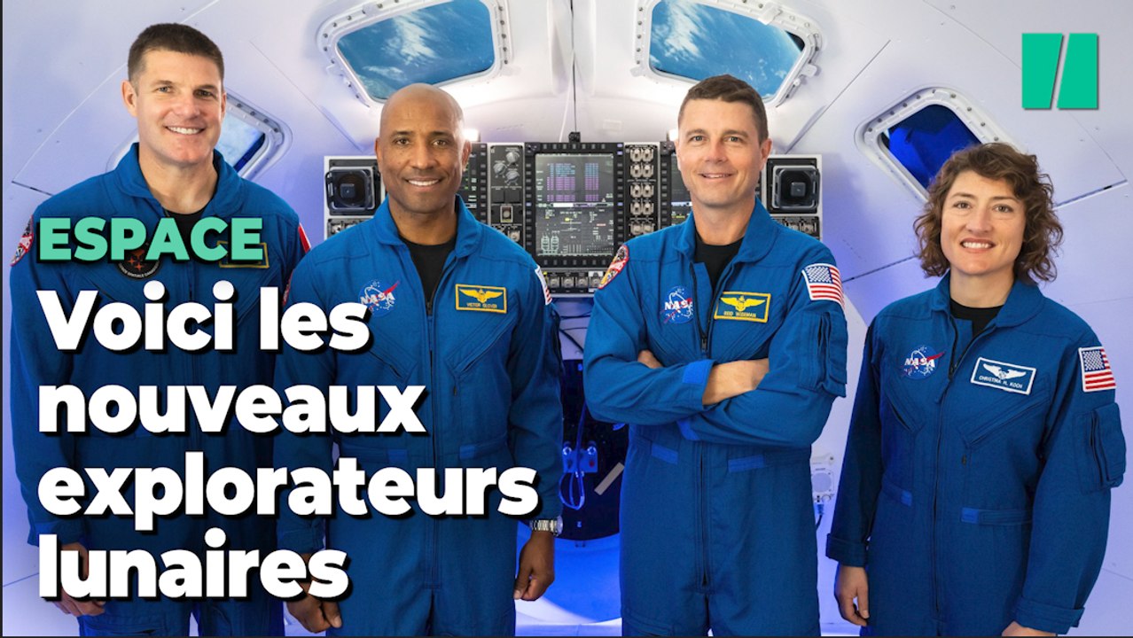 Artemis 2 : Voici les astronautes que la Nasa enverra autour de la Lune en 2024