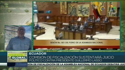 Скачать видео: Ecuador: Comisión inicia procesos de sustanciación de juicio político contra Pdte. Guillermo Lasso