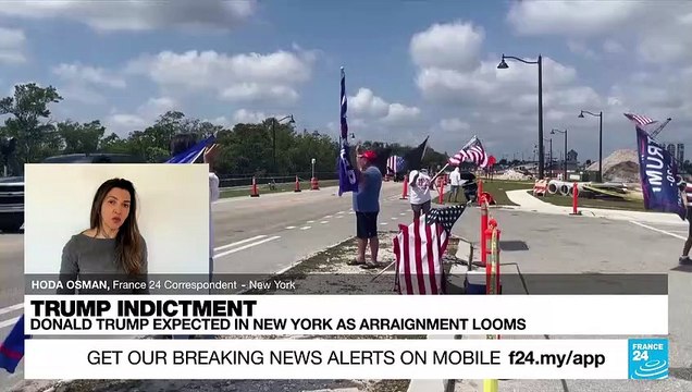 Trump indictment: Ex-US President to fly to New York for arraignment