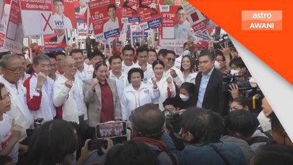 Bahang Pilihan Raya Thailand mula terasa